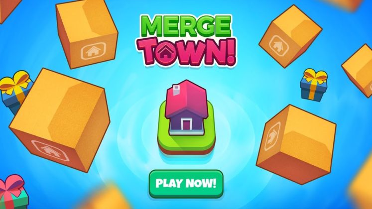 merge town buildings in order